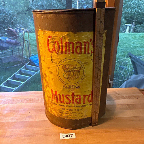 Vintage colman mustard bulls - colman's,