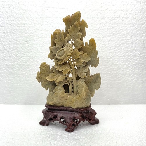 Vintage asian soapstone - vintage,