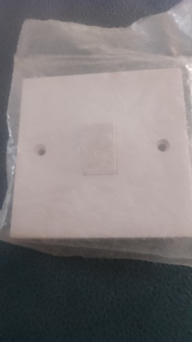 Wall light switch white new - wall,