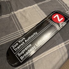 Supreme x Zoo York Skateboard