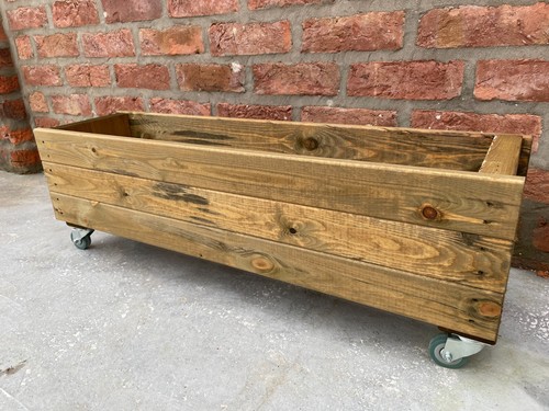 Rectangle planter wheels - rectangle,