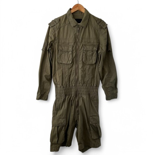 Khaki green boilersuit - h&m,