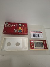 Nintendo Game & Watch Mario's Cement Factory working BOXED MW-102 1983 worn box