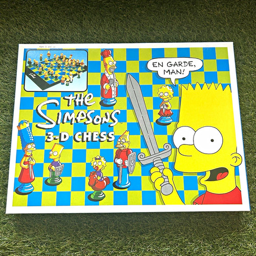 The simpsons vintage chess - vintage, 3-d