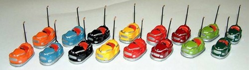 1950 dodgem cars funfair - 16,