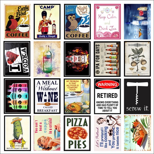 Various retro tin metal - tin,