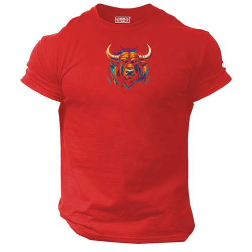 Bull shirt gym - shirt, clothing