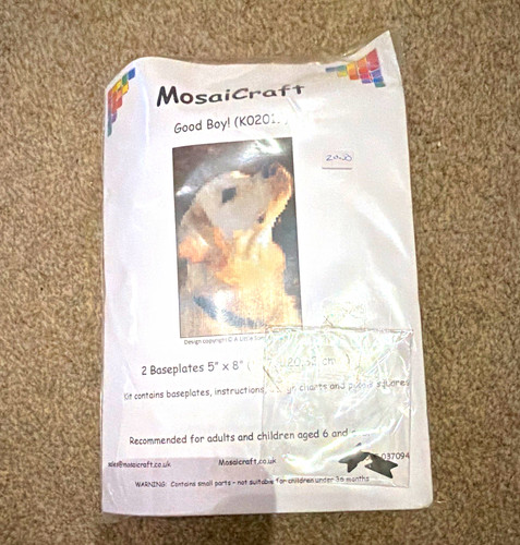 Mosaicraft good boy mosaic - mosaicraft,