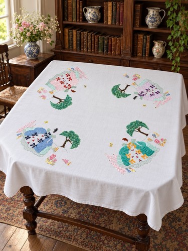 Large vintage cotton - vintage,