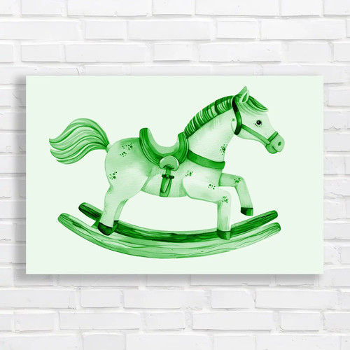 Whimsical wooden rocking - whimsical, horse