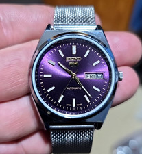 Vintage Seiko 5 Sports Purple