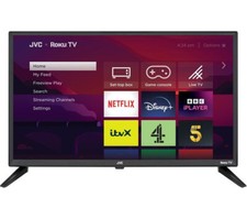 JVC 24" TV ROKU TV SMART HDR10