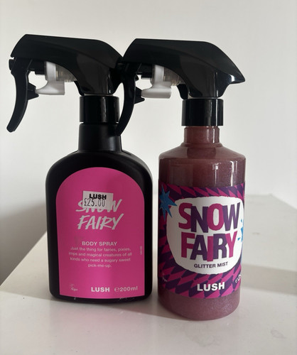 Lush snow fairy - snow, spray