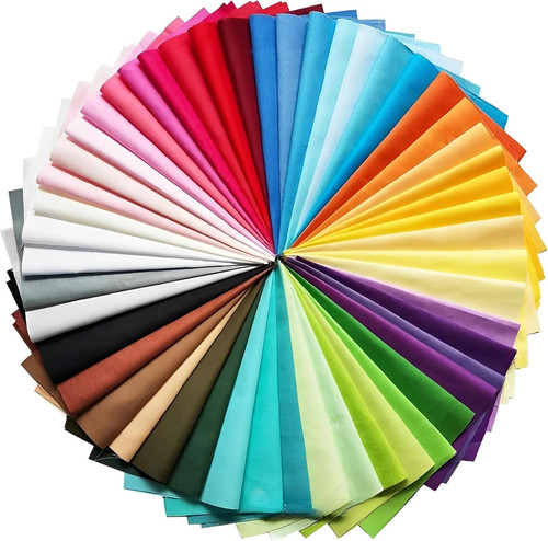 50pcs 10x10cm fabric - 10x10cm, squares