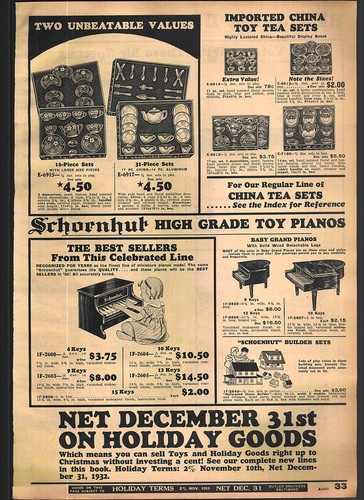 1932 advertisement schoenhut - 1932,