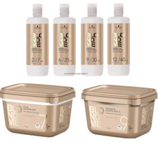 Schwarzkopf BLONDME Developer 2% 6% 9% 12% / Bleach Lightener 9+ / Clay 7+