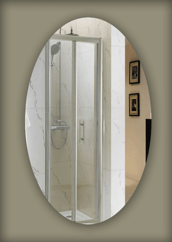 Modern oval mirror acrylic - modern,