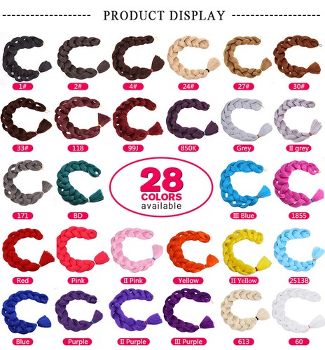 Kanekalon jumbo braids - 82",