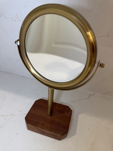Brass tone teak - brass, &