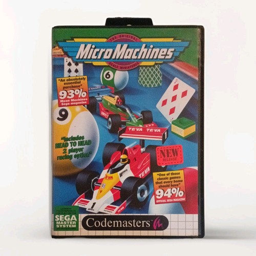 Micro machines sega master - micro,