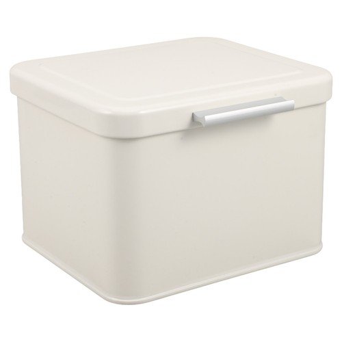 White countertop snack tin - countertop,
