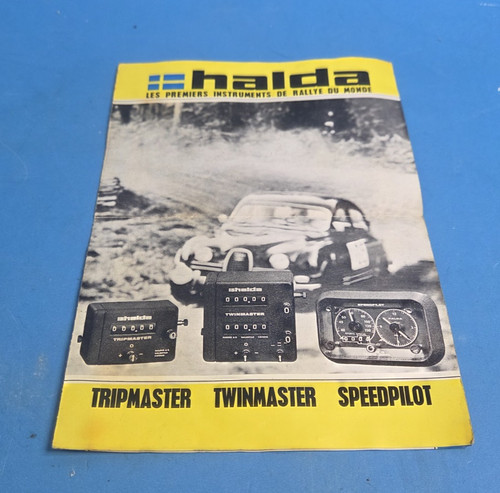 Halda rally instruments - rally,