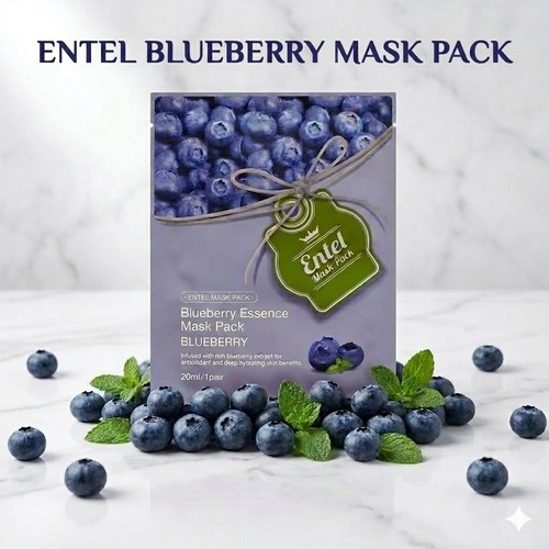 Blueberry mask pack skin - blueberry,