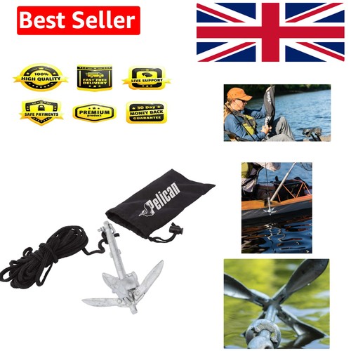 Compact aluminum kayak - aluminum, anchor