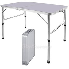 3FT HEAVY DUTY INDOOR OUTDOOR PORTABLE FOLDING PICNIC PARTY DINING CAMPING TABLE