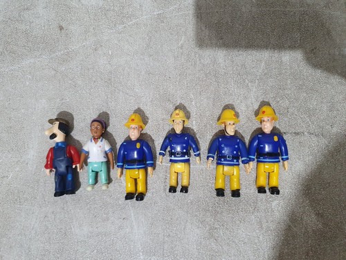Fireman sam action figures set - action,