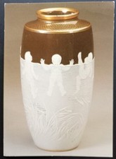 Postcard Minton pate-sur-pate