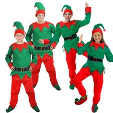 ELF COSTUME 5 PC ADULT CHILDS