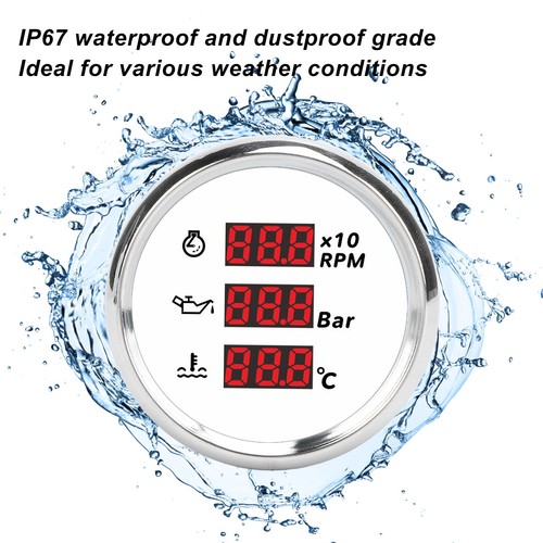 Digital oil pressure water - digital,