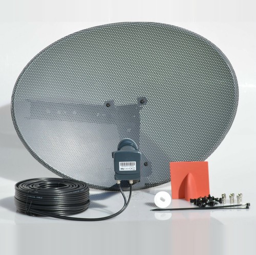 Satellite dish quad lnb - dish, &