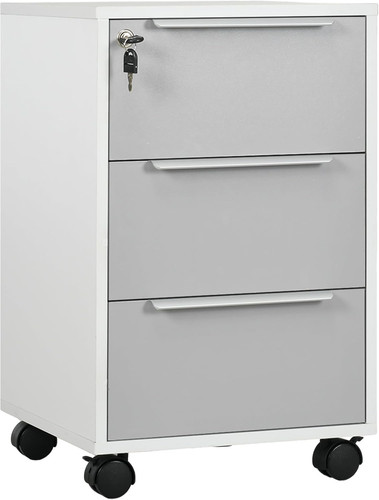 Drawer lockable filing - 3-drawer,
