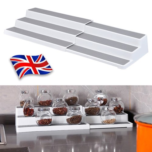 Extendable shelf tier step - shelf, 3