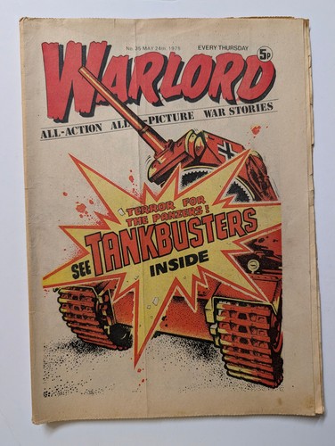 Warlord comic may 24th - comic,