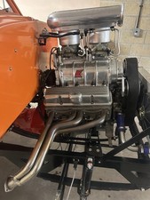 Chevrolet 350 Small Block Engine Kuhl 6-71 blower Borgwarner T10 Gearbox 554bhp