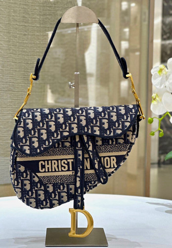 Dior saddle small - dior, navy