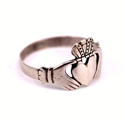 Unisex ring vintage - unisex, silver