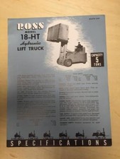 Vtg Ross Carrier Co Brochure