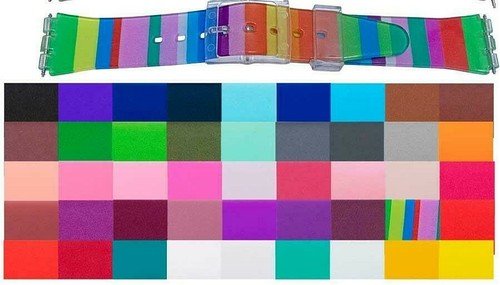 Swatch fitting silicone watch - silicone,