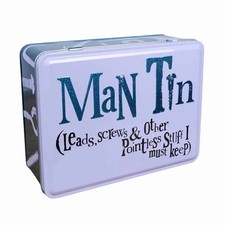 Brightside Man Storage Tin Box