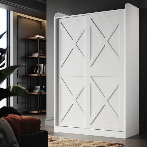 Matt white sliding door - matt,