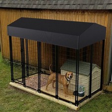 L XL XXL Dog Run Kennel Outdoor Dog Pen House with Premium Umbrella-Grade Roof