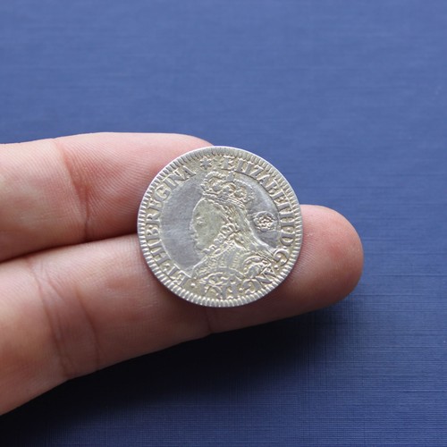 Not hammered but milled silver - hammered,