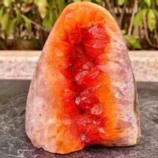 3.32LB  Natural Huangjing Cave Purple Crystal Cave Symbiotic Quartz Crystal Mine