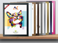 Modern Picture Frame Poster Photo Frames Handmade Wood Frame A2 A3 A4 A5 60x40cm