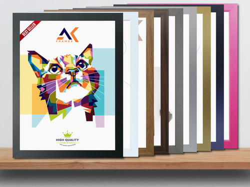 Modern picture frame - modern, poster