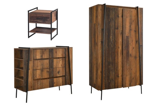 Rustic oak bedroom furniture - rustic,